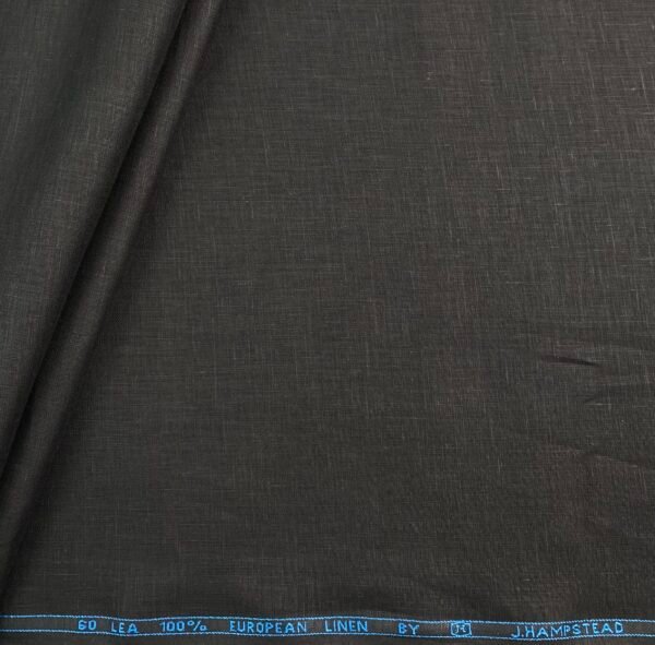 Black Linen Shirt Fabric