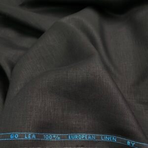 Black Linen Shirt Fabric