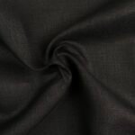 Black Linen Shirt Fabric
