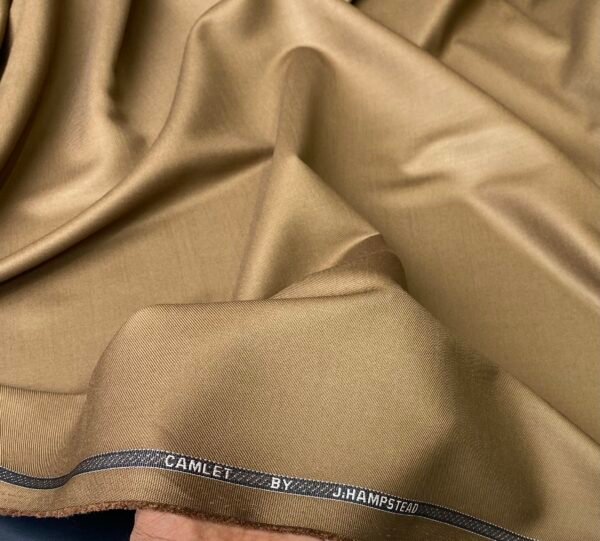 Camel TR Suiting Fabric | Best J.Hampstead Camlet - Image 3