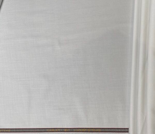 White TR Suiting Fabric | Best J.Hampstead Camlet - Image 4
