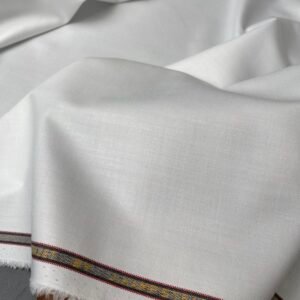 White TR Suiting Fabric | Best J.Hampstead Camlet - Image 3