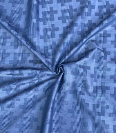 Giza Self Design Cotton Fabric