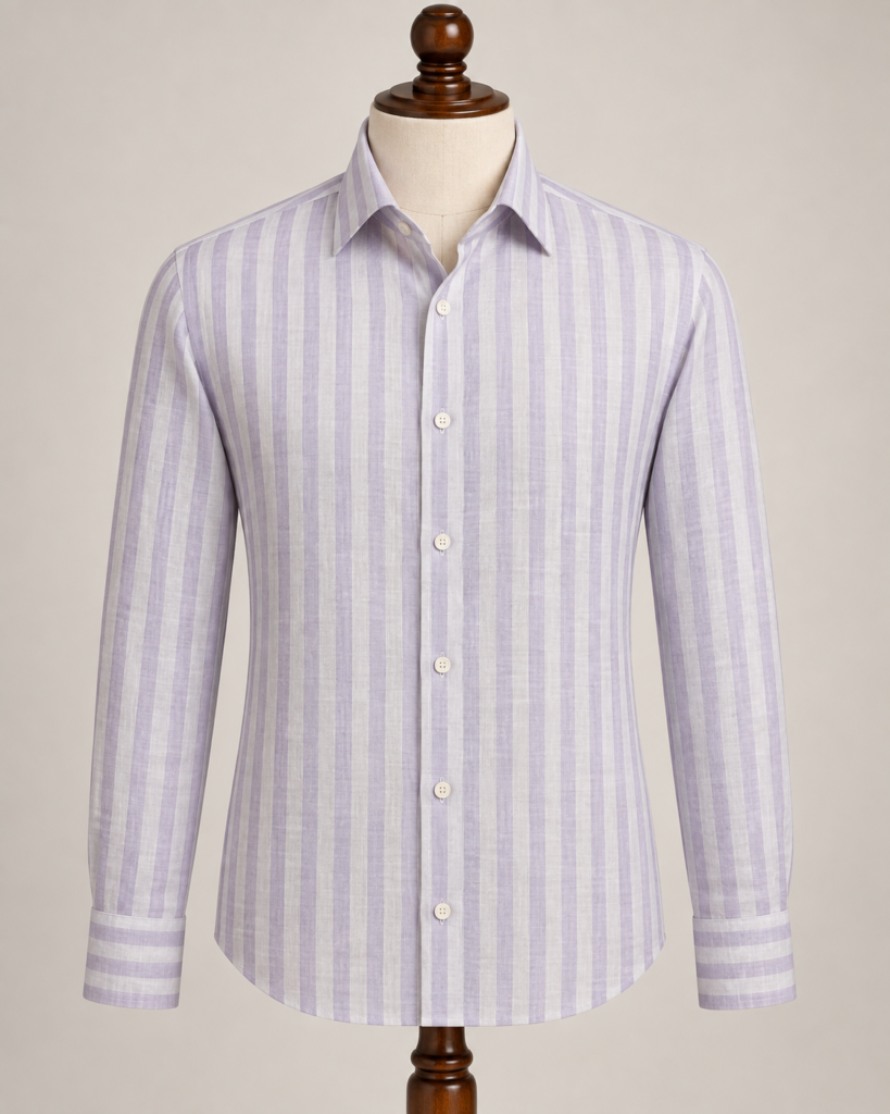Vercelli French Linen Shirting Fabric