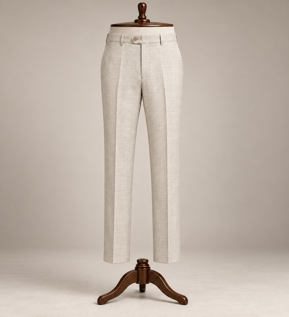 Vercelli Wool Linen Silk Fabric