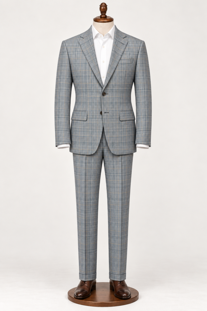 John Cavendish 140 Suit Fabric with 70% Merino wool in 2 ply quality
