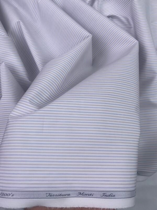 Monti SuperFine Giza Cotton Fabric | Premium Shirt Fabric - Image 2