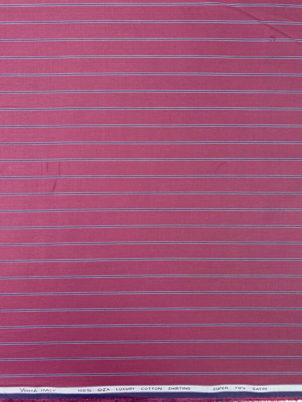 Cavalero Giza 70s Satin Fabric | Best Luxury Shirt Fabric - Image 2