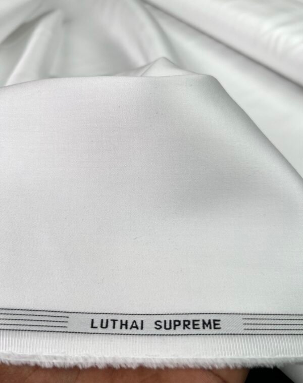 Luthai 2 Ply Snow Cotton Fabric