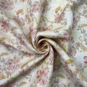 Cavalero Linen Digital Print Fabric | Best Premium Shirt Fabric - Image 4