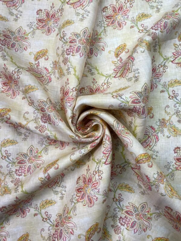 Cavalero Linen Digital Print Fabric | Best Premium Shirt Fabric - Image 4