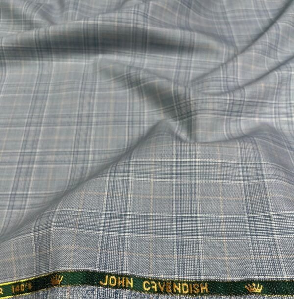 John Cavendish 140 Suit Fabric with 70% Merino wool in 2 ply quality