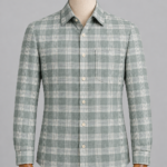 Alt Text: Cavalero 60 Lea Linen Fabric
