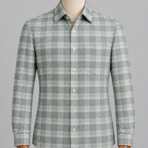 Alt Text: Cavalero 60 Lea Linen Fabric