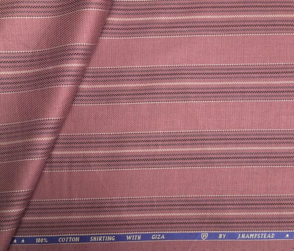 J Hampstead Giza Cotton Shirting | Best Premium Shirt Fabric - Image 2